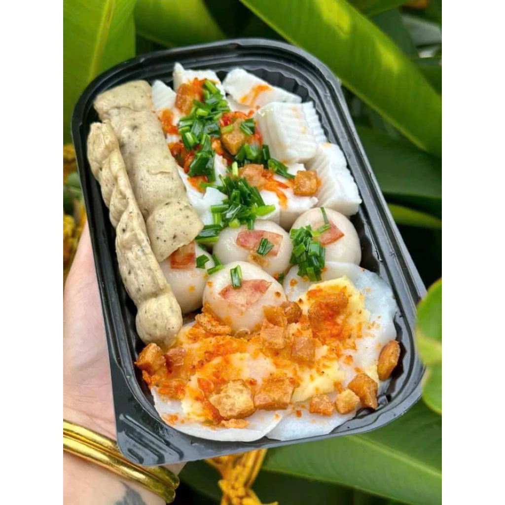 Bánh Bèo Mix Thập Cẩm 3 Loại: Bánh Ít Trần Mini, Bánh Đúc Cốt Dừa & Bánh Bèo Mặn