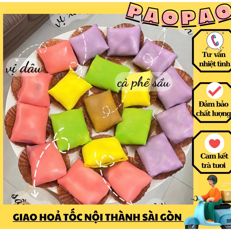 Bánh Crepe Sầu Riêng và Khoai Môn: Hoả Tốc Xuyên Tết với Đủ Vị