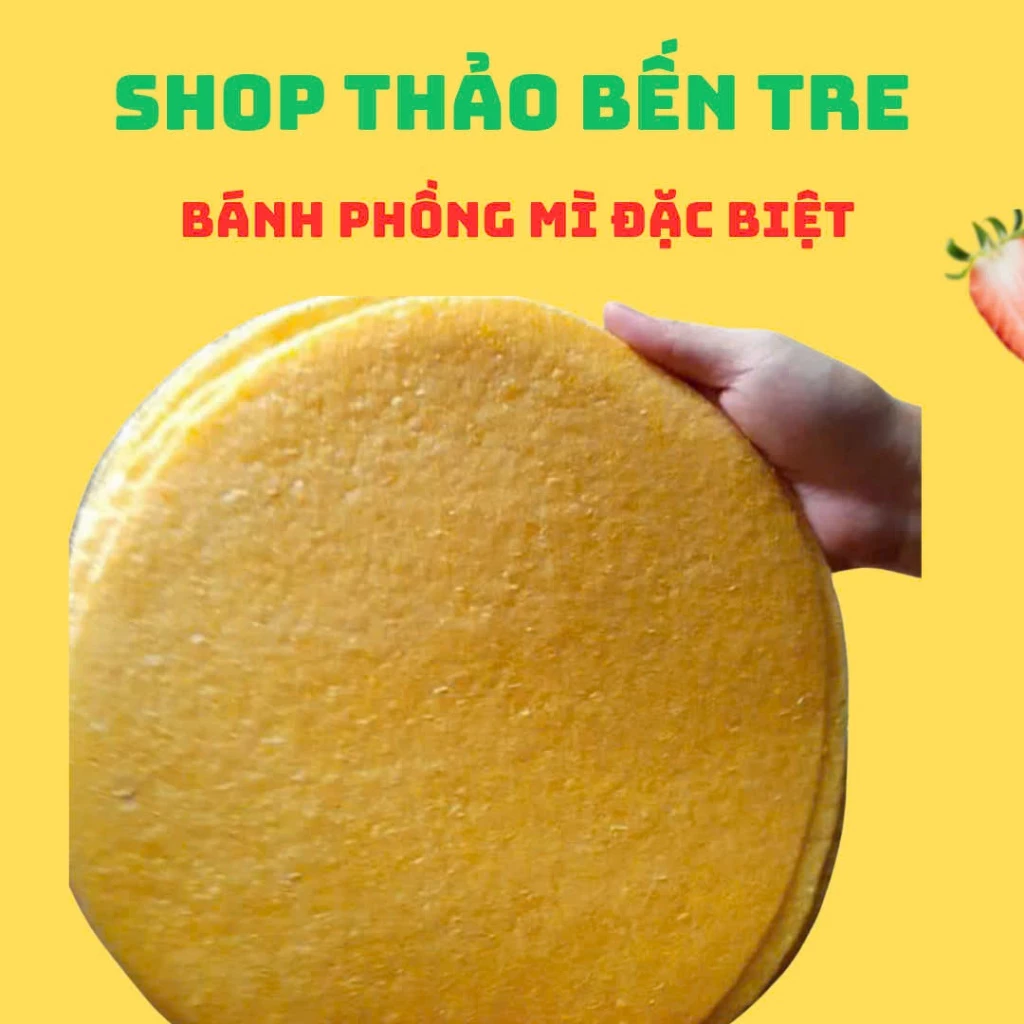 Bánh Phồng Sơn Đốc – Bánh Phồng Mì Vàng Túi 10 Bánh Chưa Nướng Đặt Biệt