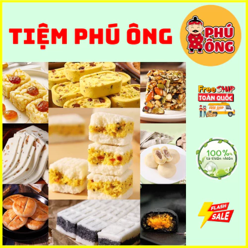 Combo Mix bánh ăn kiêng dễ ăn từ Tiệm Phú Ông: Sự kết hợp hoàn hảo cho thực khách
