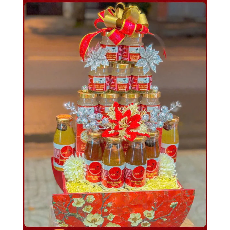 Quà Tặng Yến Sào Lamnest: M1 Giỏ Quà Giao Hỏa Tốc 8/3, 20/10, 20/11