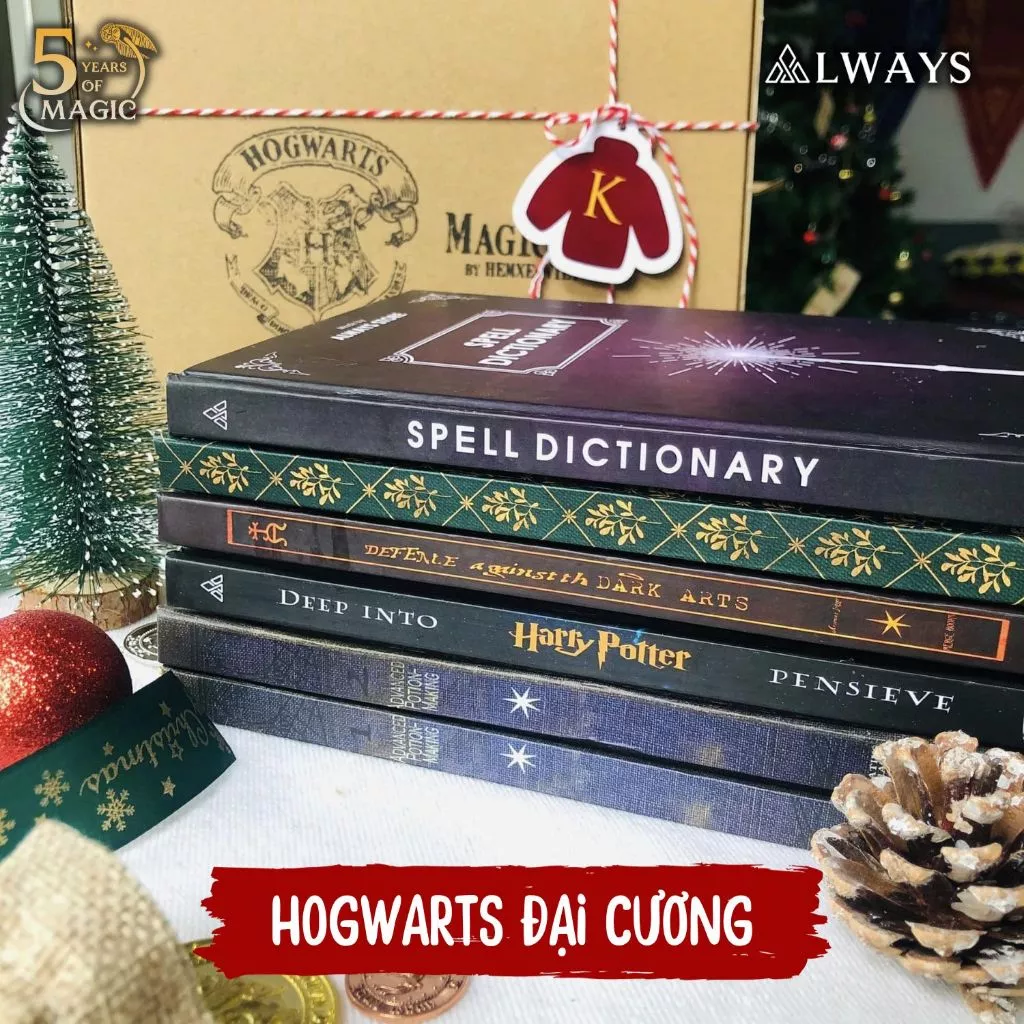 Set quà sinh nhật Potterheads: Quà tặng phong cách phù thủy Hô-quớt – SET QUÀ 21