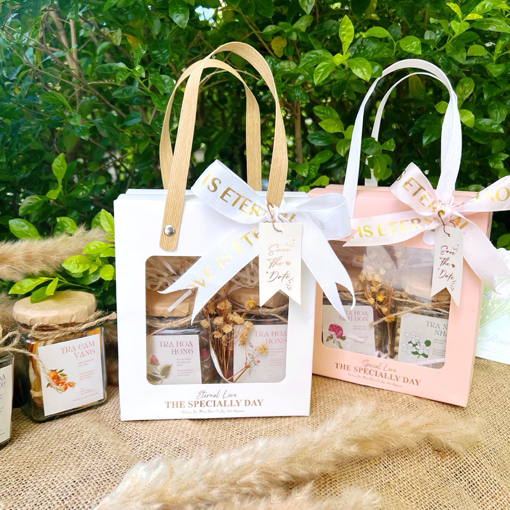 Sét quà tặng trà hoa và thảo mộc, dành cho ngày 8/3, 20/10, 20/11 và sinh nhật